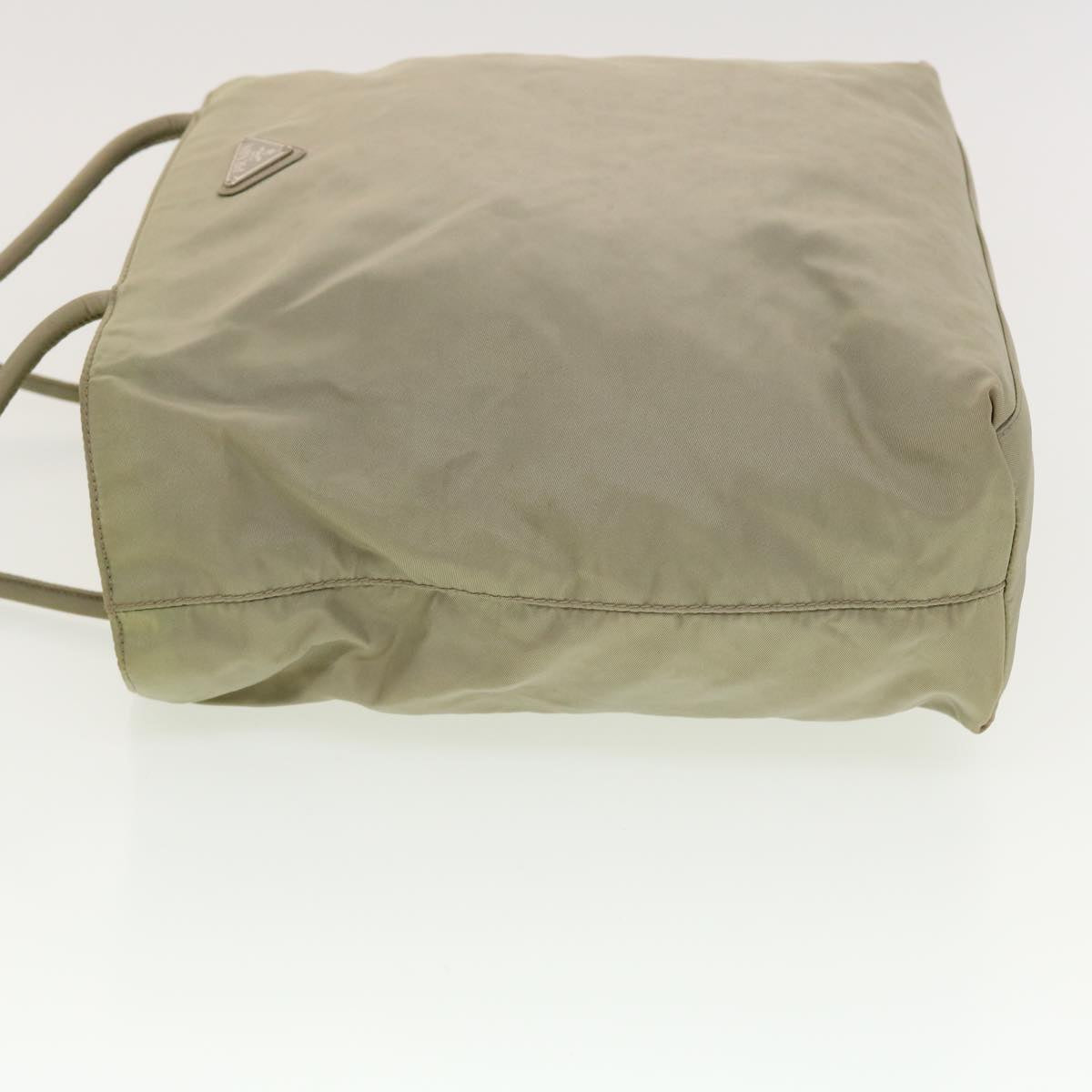 PRADA Shoulder Bag Nylon Khaki Auth cl510