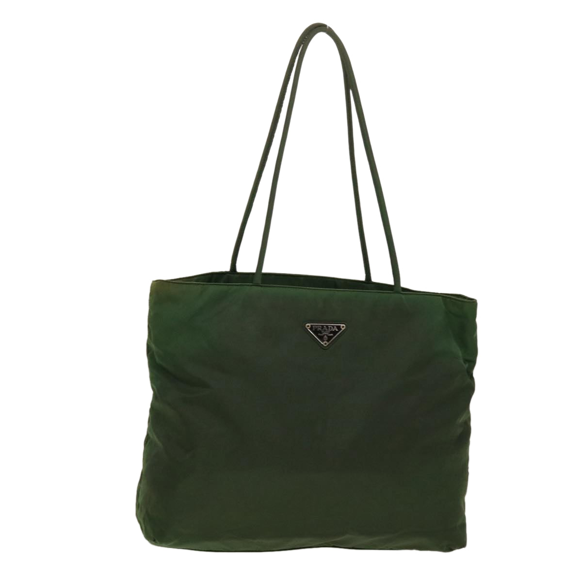 PRADA Shoulder Bag Nylon Green Auth cl513