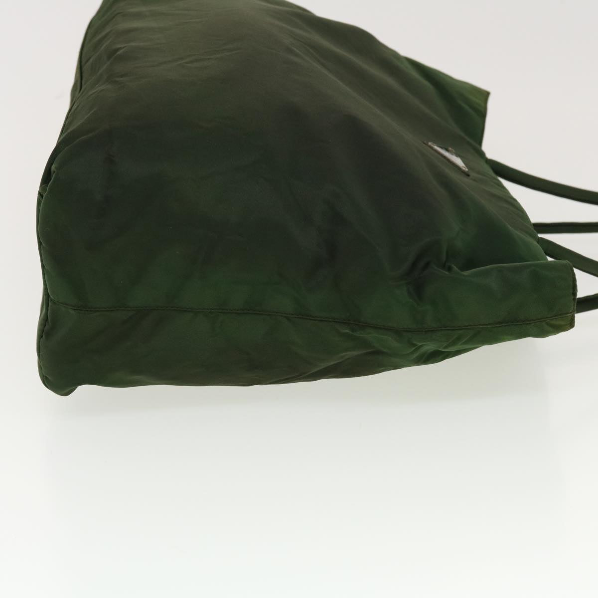 PRADA Shoulder Bag Nylon Green Auth cl513