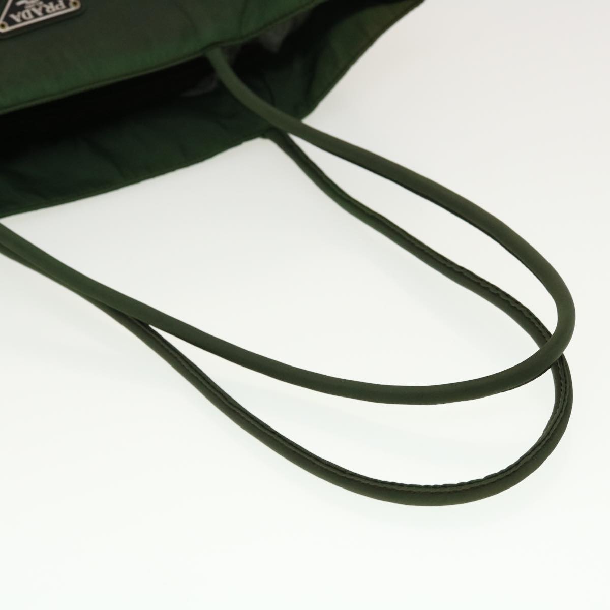 PRADA Shoulder Bag Nylon Green Auth cl513