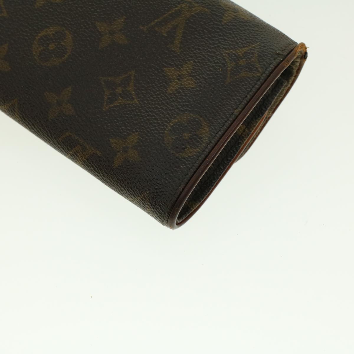 LOUIS VUITTON Monogram Pochette Twin PM Shoulder Bag M51854 LV Auth cl521