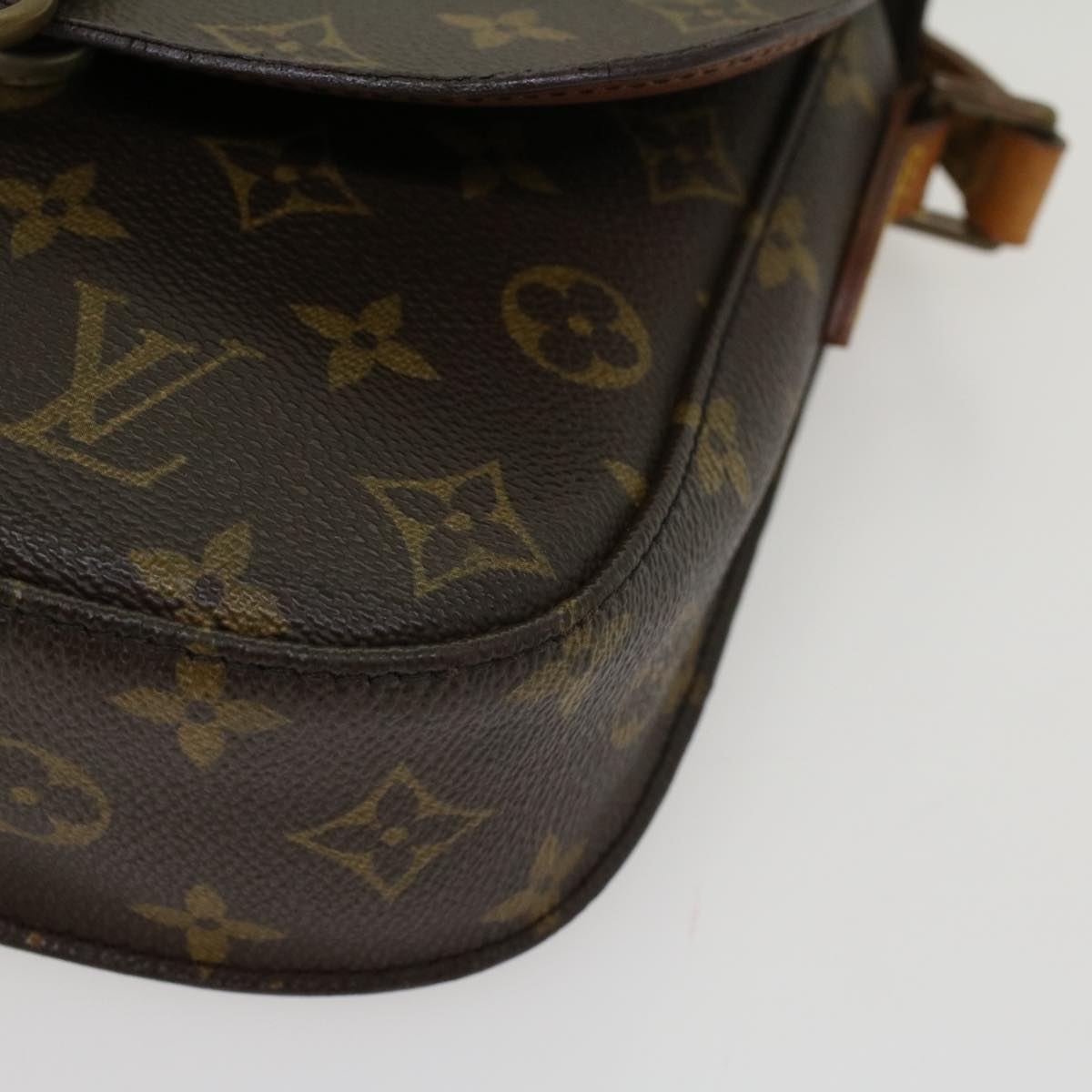 LOUIS VUITTON Monogram Saint Cloud MM Shoulder Bag M51243 LV Auth cl539