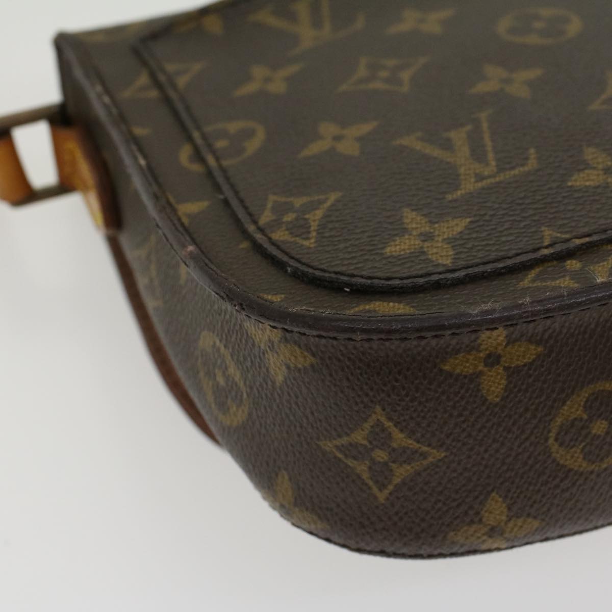 LOUIS VUITTON Monogram Saint Cloud MM Shoulder Bag M51243 LV Auth cl539