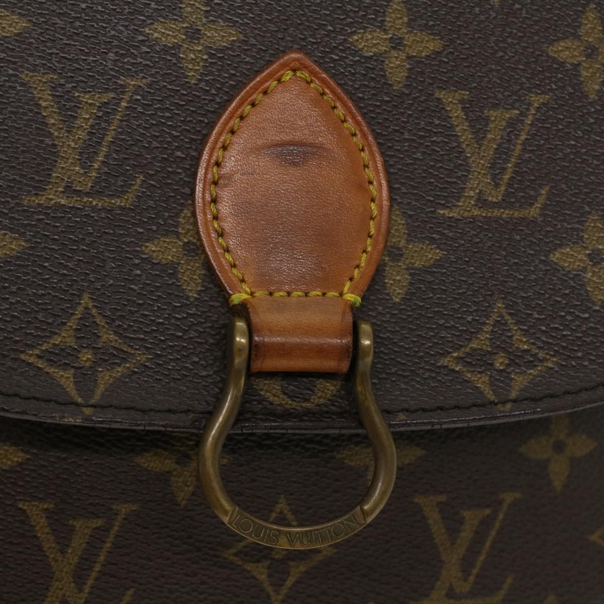 LOUIS VUITTON Monogram Saint Cloud MM Shoulder Bag M51243 LV Auth cl539