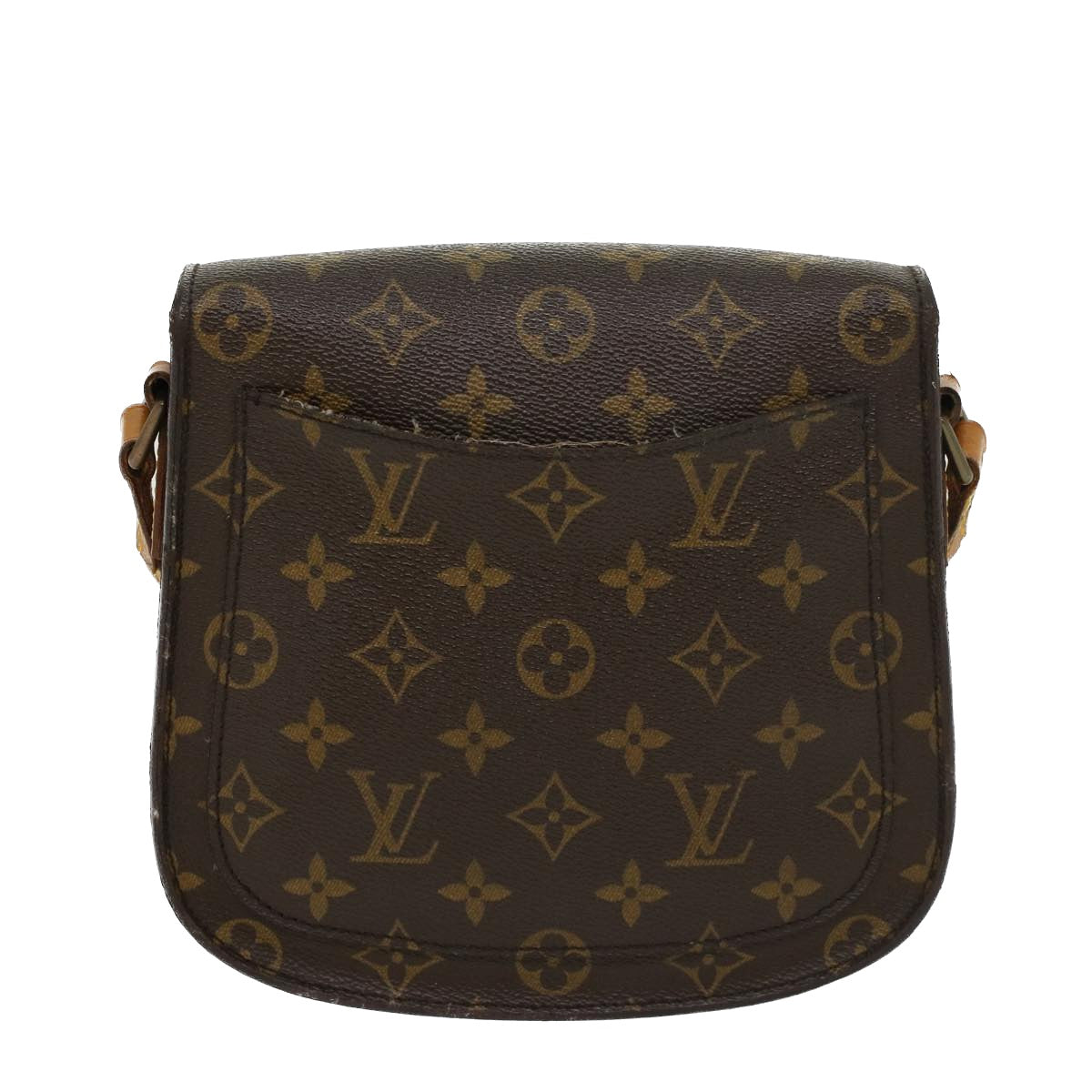 LOUIS VUITTON Monogram Saint Cloud MM Shoulder Bag M51243 LV Auth cl539