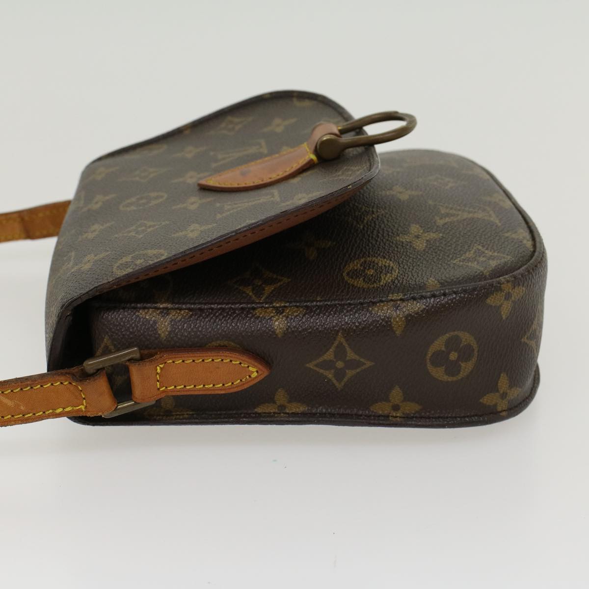 LOUIS VUITTON Monogram Saint Cloud MM Shoulder Bag M51243 LV Auth cl539