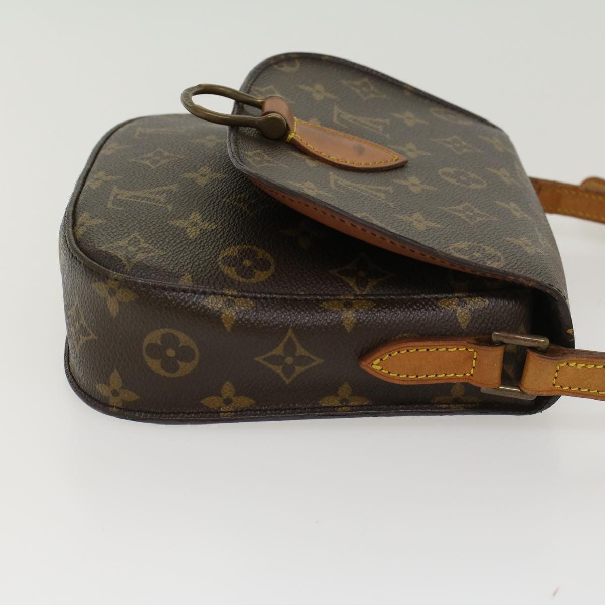 LOUIS VUITTON Monogram Saint Cloud MM Shoulder Bag M51243 LV Auth cl539