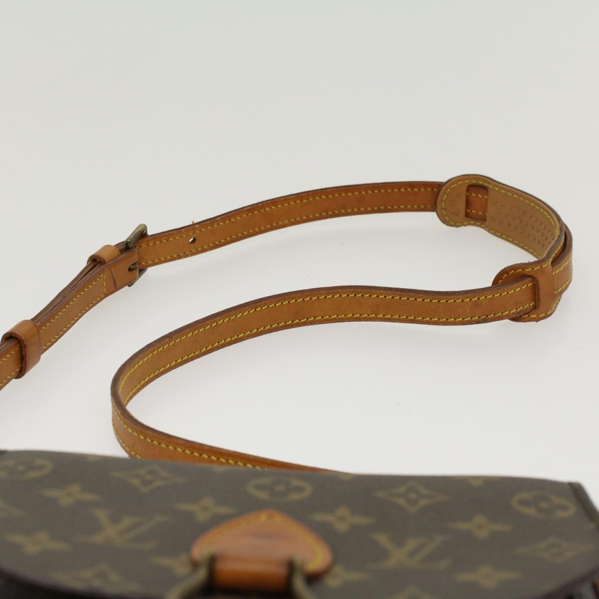 LOUIS VUITTON Monogram Saint Cloud MM Shoulder Bag M51243 LV Auth cl539