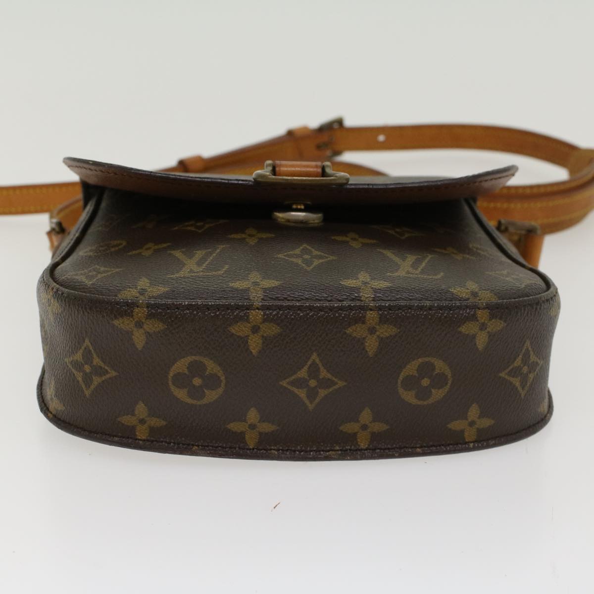 LOUIS VUITTON Monogram Saint Cloud MM Shoulder Bag M51243 LV Auth cl539