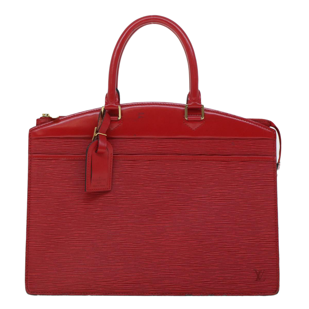 LOUIS VUITTON Epi Riviera Hand Bag Red M48187 LV Auth cl541