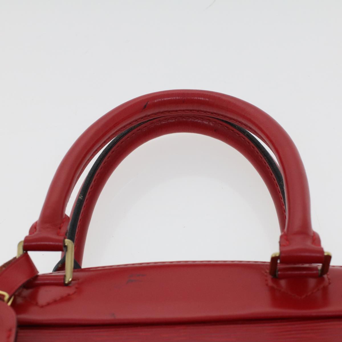 LOUIS VUITTON Epi Riviera Hand Bag Red M48187 LV Auth cl541