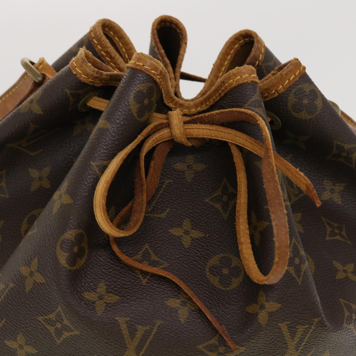 LOUIS VUITTON Monogram Noe Shoulder Bag M42224 LV Auth cl544