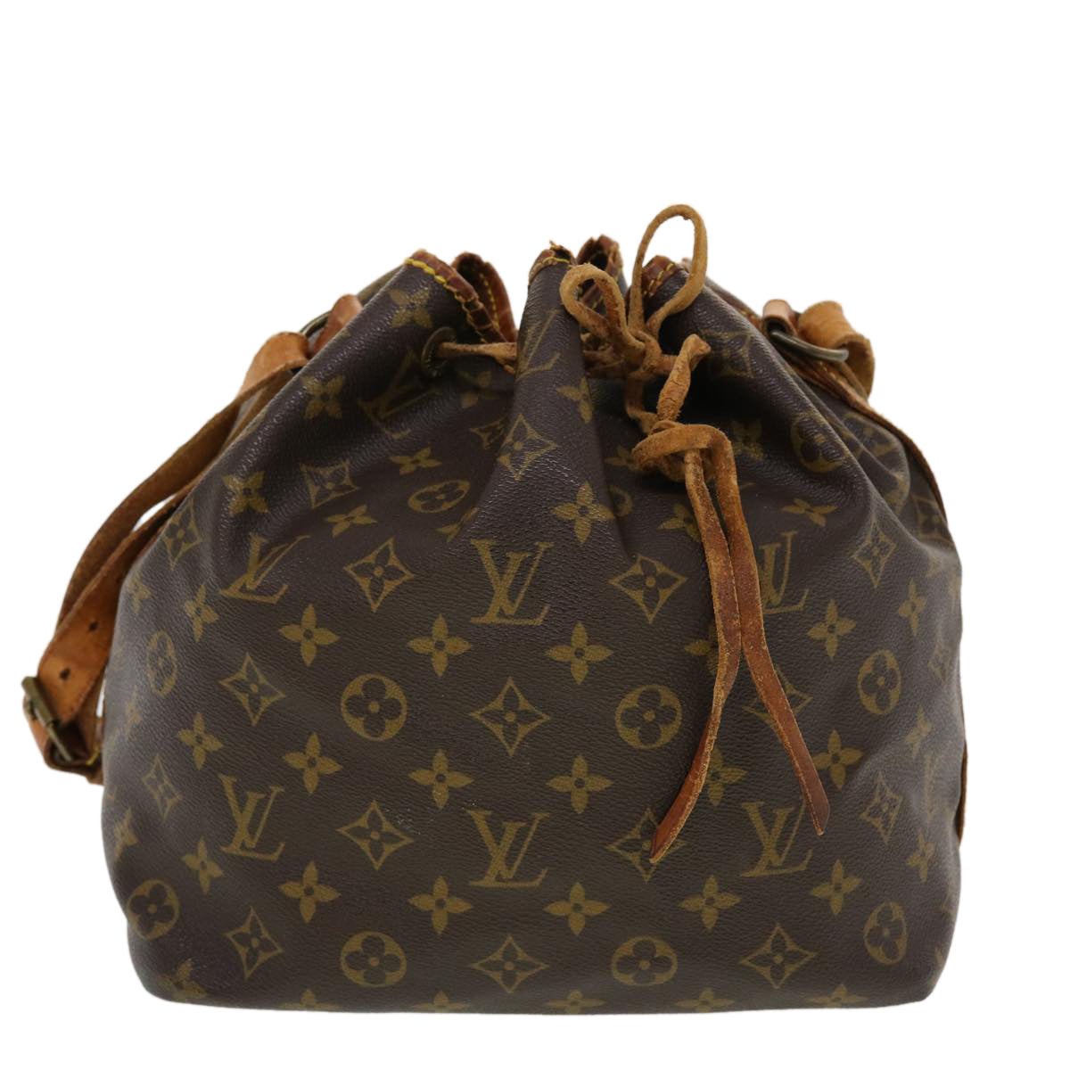 LOUIS VUITTON Monogram Petit Noe Shoulder Bag M42226 LV Auth cl545