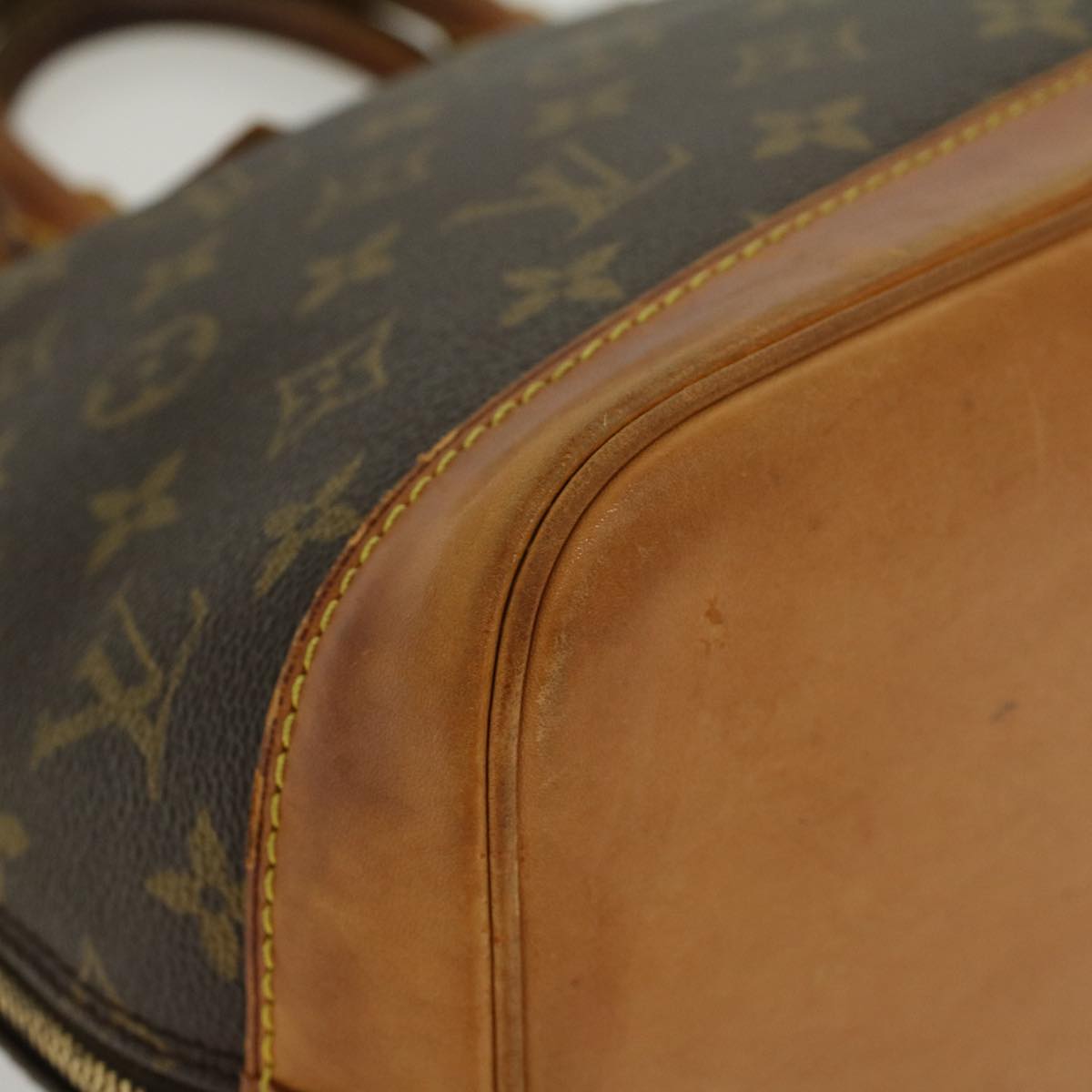 LOUIS VUITTON Monogram Alma Hand Bag M51130 LV Auth cl550