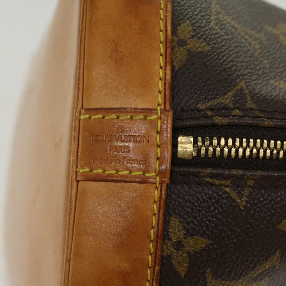 LOUIS VUITTON Monogram Alma Hand Bag M51130 LV Auth cl550