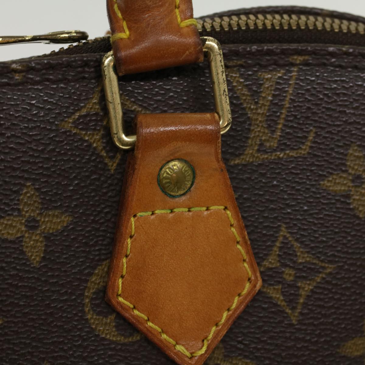 LOUIS VUITTON Monogram Alma Hand Bag M51130 LV Auth cl550