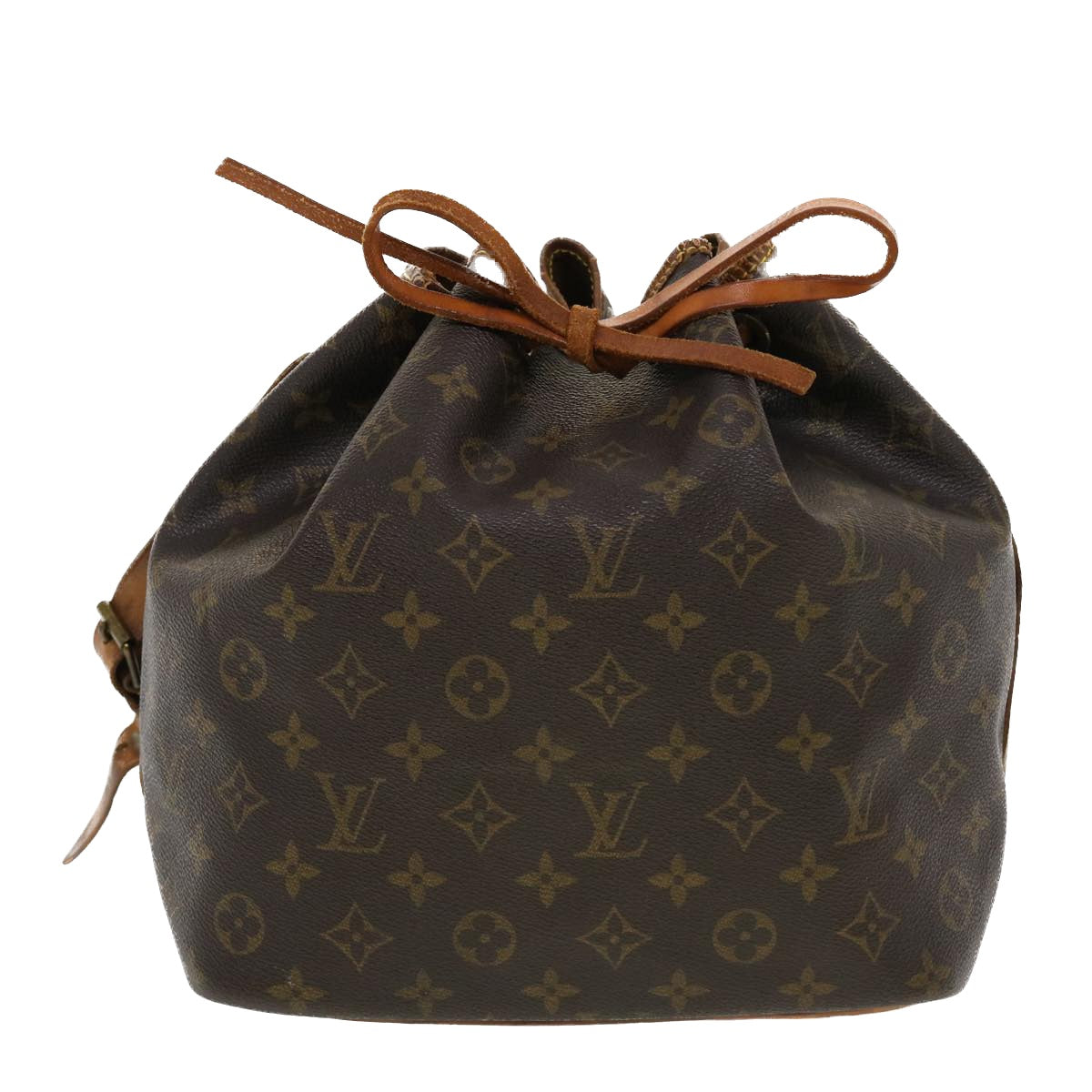 LOUIS VUITTON Monogram Petit Noe Shoulder Bag M42226 LV Auth cl551