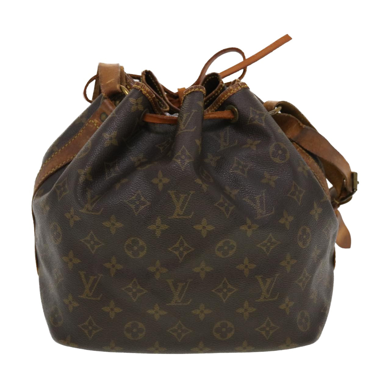 LOUIS VUITTON Monogram Petit Noe Shoulder Bag M42226 LV Auth cl551