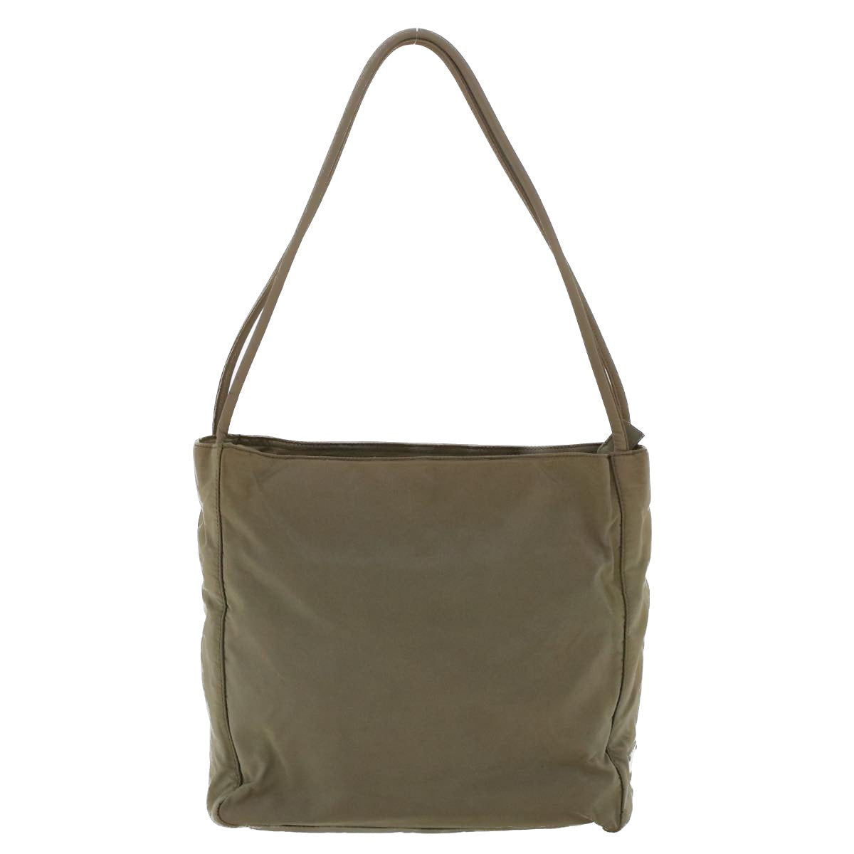 PRADA Shoulder Bag Nylon Khaki Auth cl556 - 0