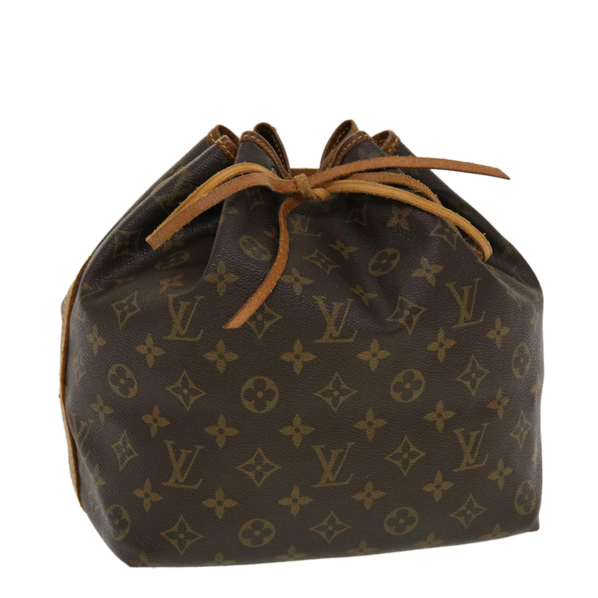 LOUIS VUITTON Monogram Petit Noe Shoulder Bag M42226 LV Auth cl564