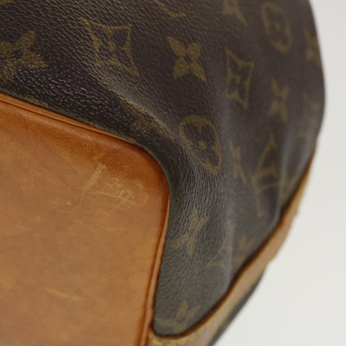 LOUIS VUITTON Monogram Petit Noe Shoulder Bag M42226 LV Auth cl564