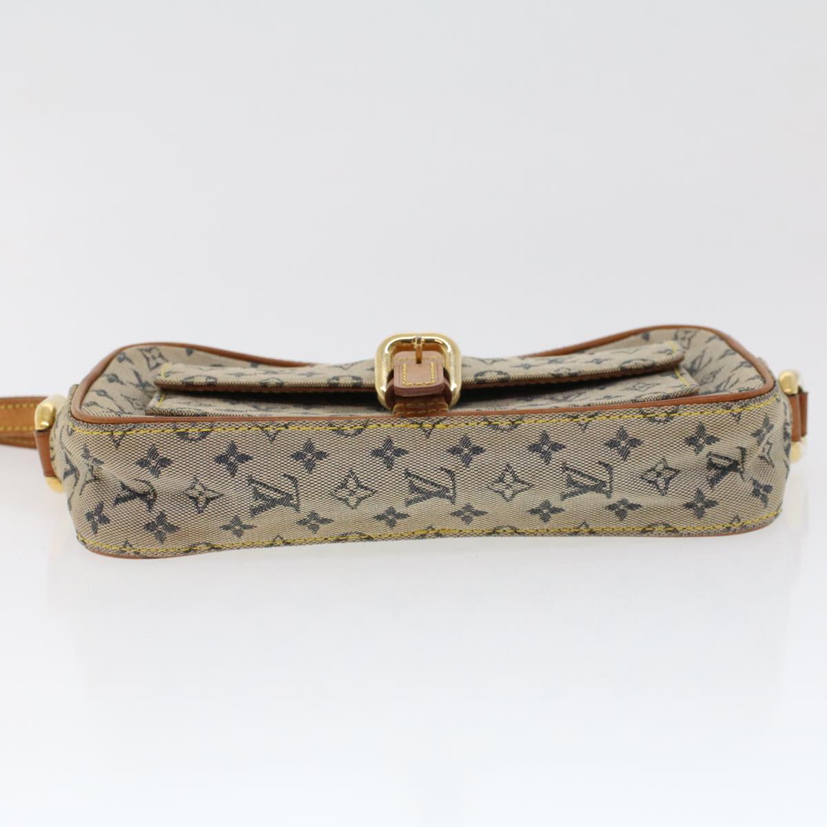 LOUIS VUITTON Monogram Mini Juliet MM Shoulder Bag Blue M92004 LV Auth cl575