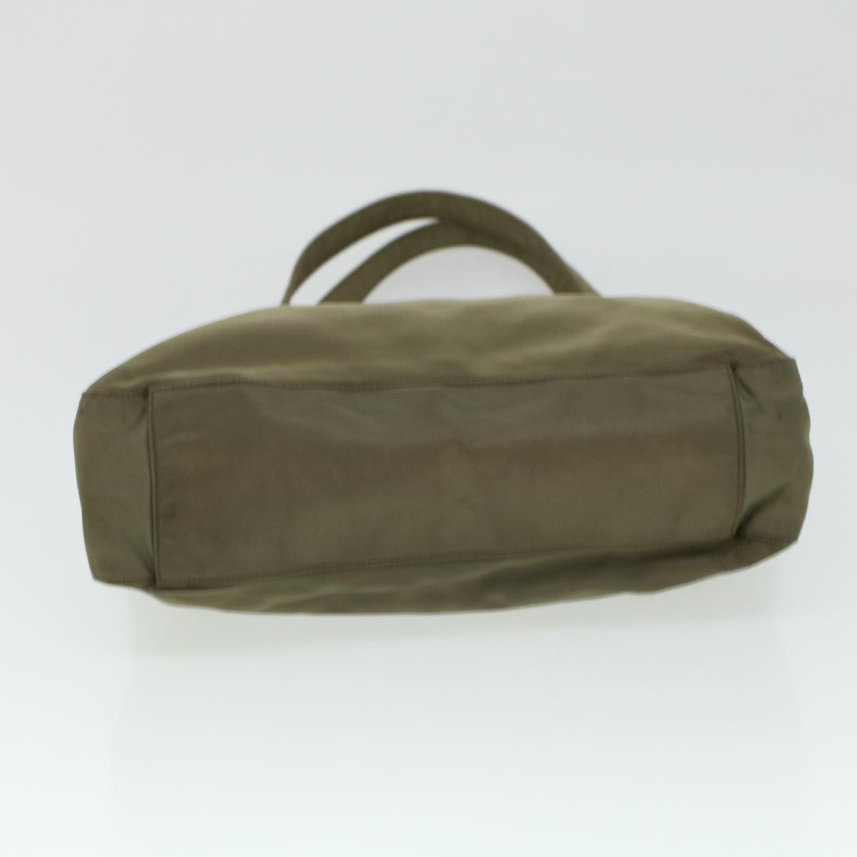 PRADA Shoulder Bag Nylon Khaki Auth cl580