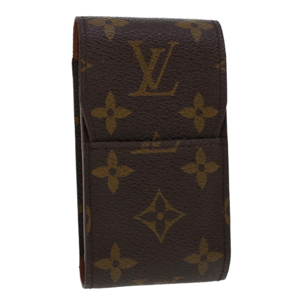 LOUIS VUITTON Monogram Etui Cigarette Case M63024 LV Auth cl603