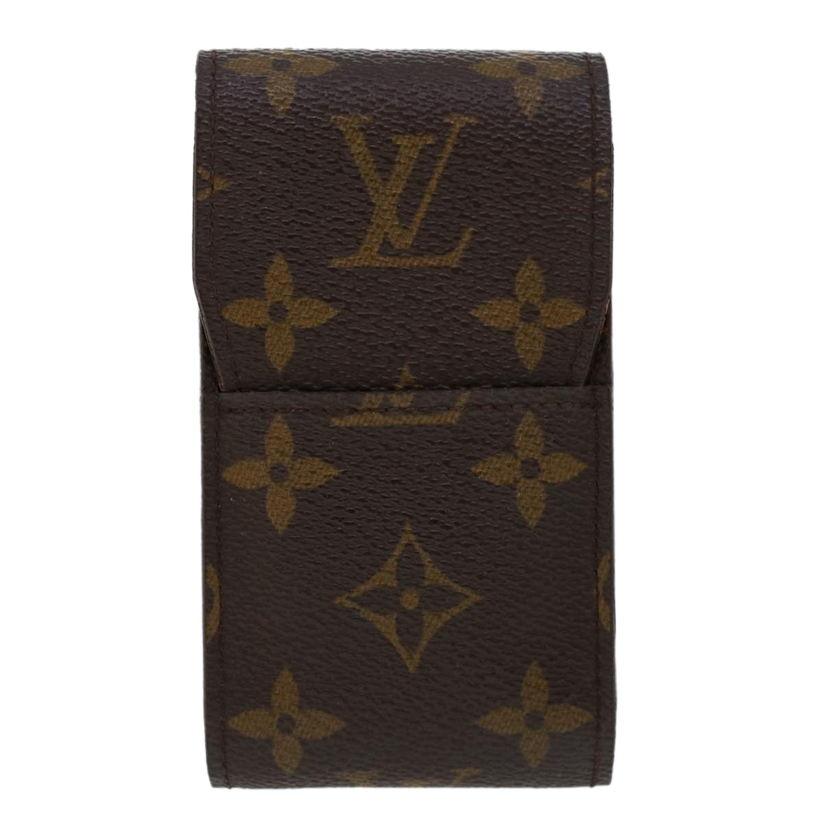 LOUIS VUITTON Monogram Etui Cigarette Case M63024 LV Auth cl603