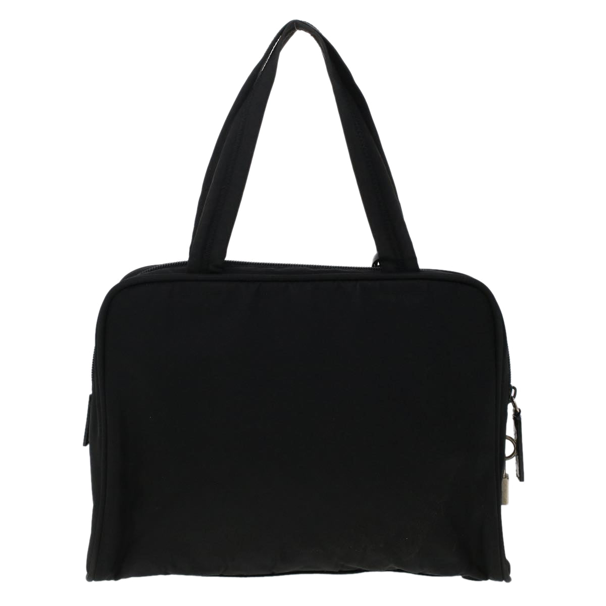 PRADA Hand Bag Nylon Black Auth cl627 - 0