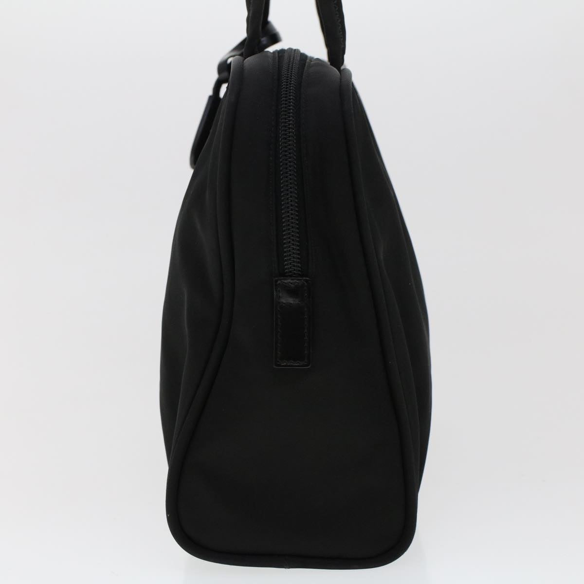 PRADA Hand Bag Nylon Black Auth cl627