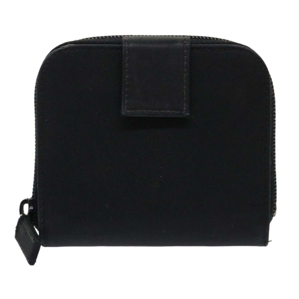 PRADA Wallet Nylon Black Auth cl646 - 0
