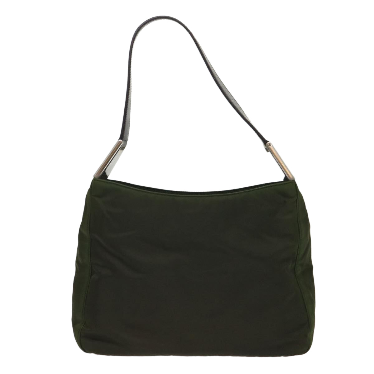 PRADA Shoulder Bag Nylon Green Auth cl654 - 0