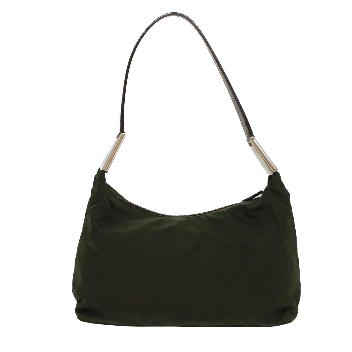 PRADA Shoulder Bag Nylon Green Auth cl655 - 0