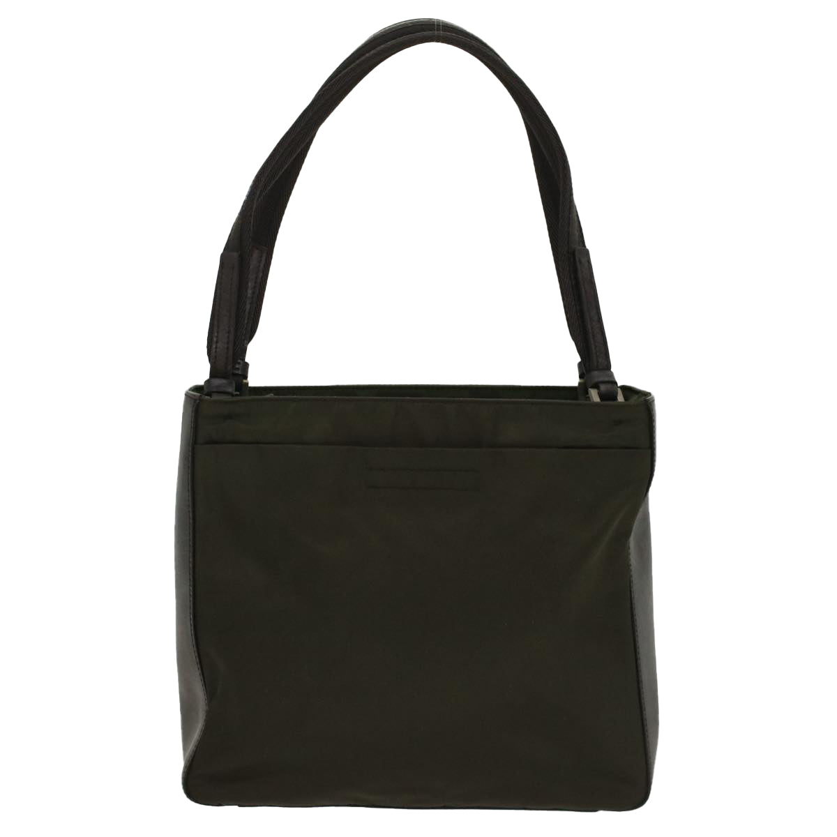 PRADA Shoulder Bag Nylon Green Auth cl681 - 0