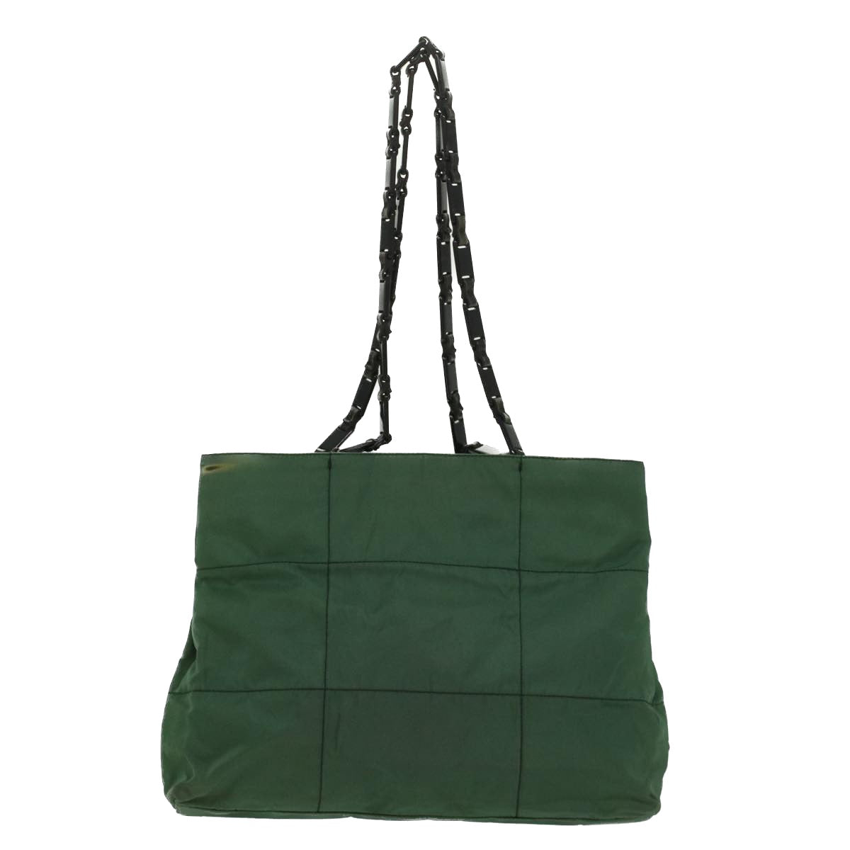 PRADA Shoulder Bag Nylon Green Auth cl684 - 0