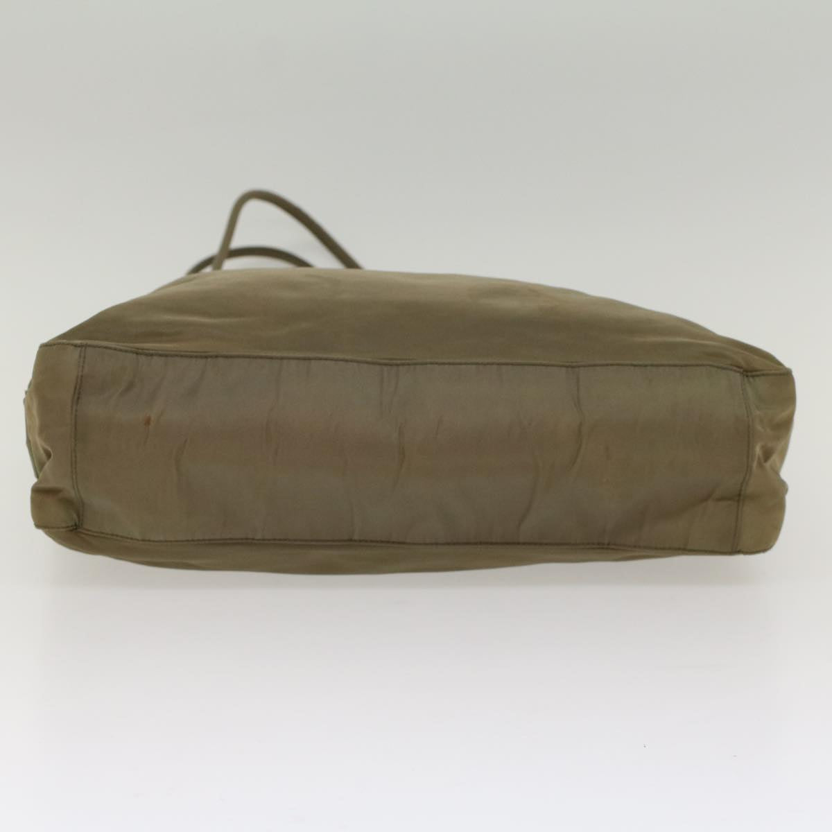 PRADA Shoulder Bag Nylon Khaki Auth cl690