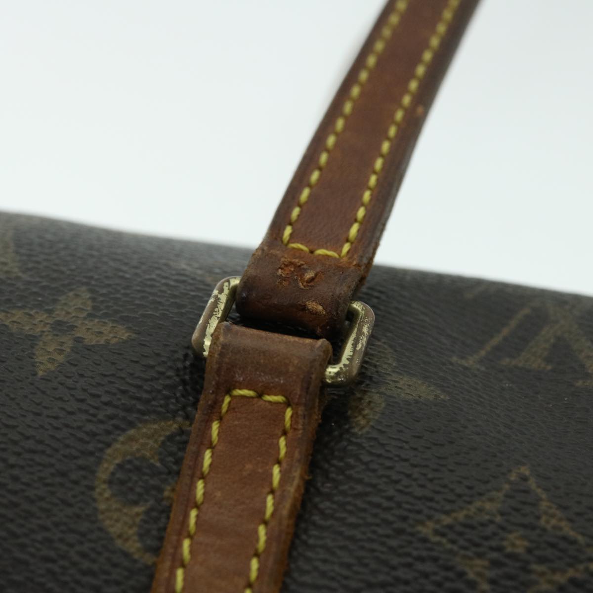 LOUIS VUITTON Monogram Papillon 26 Hand Bag M51386 LV Auth cl722