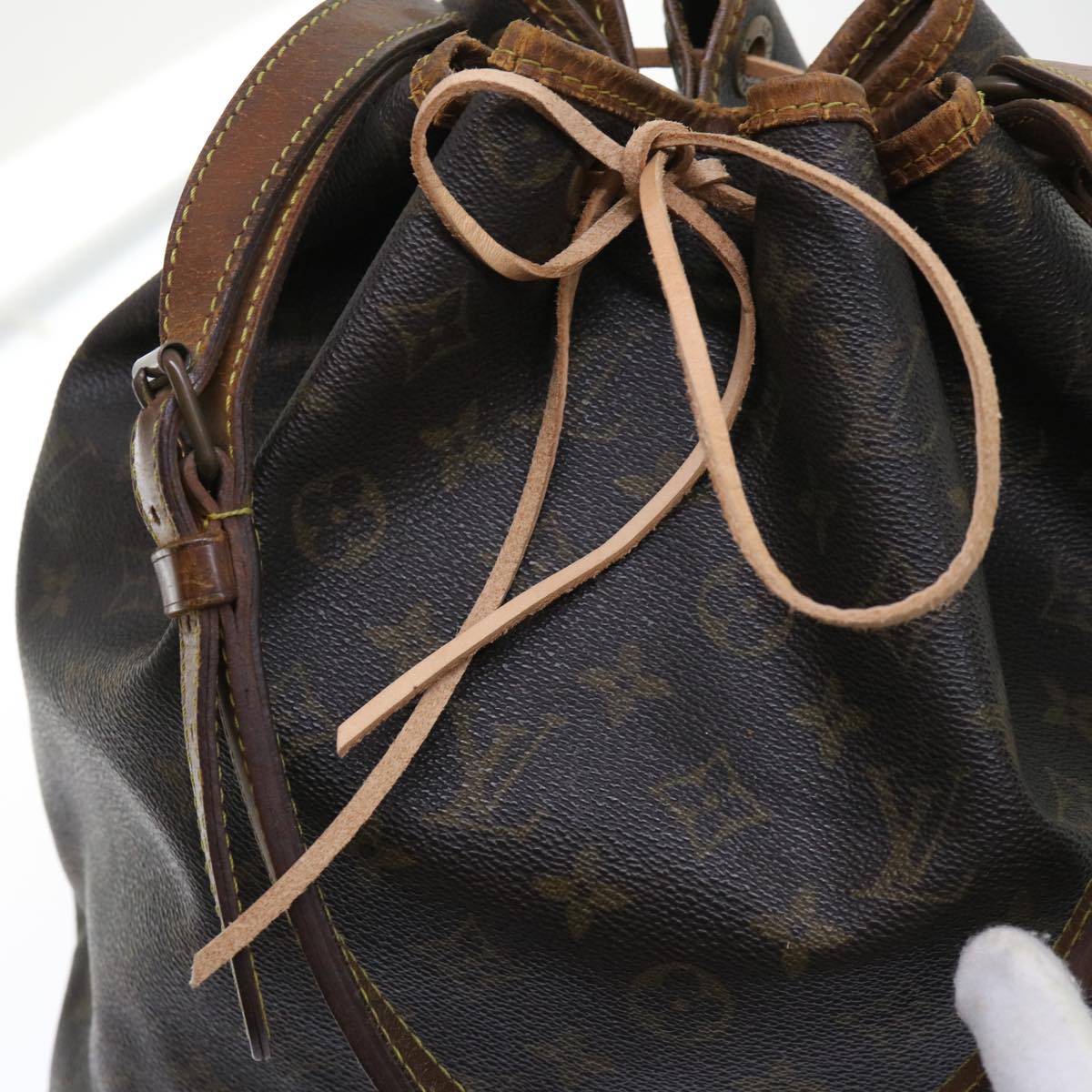 LOUIS VUITTON Monogram Noe Shoulder Bag M42224 LV Auth cl730