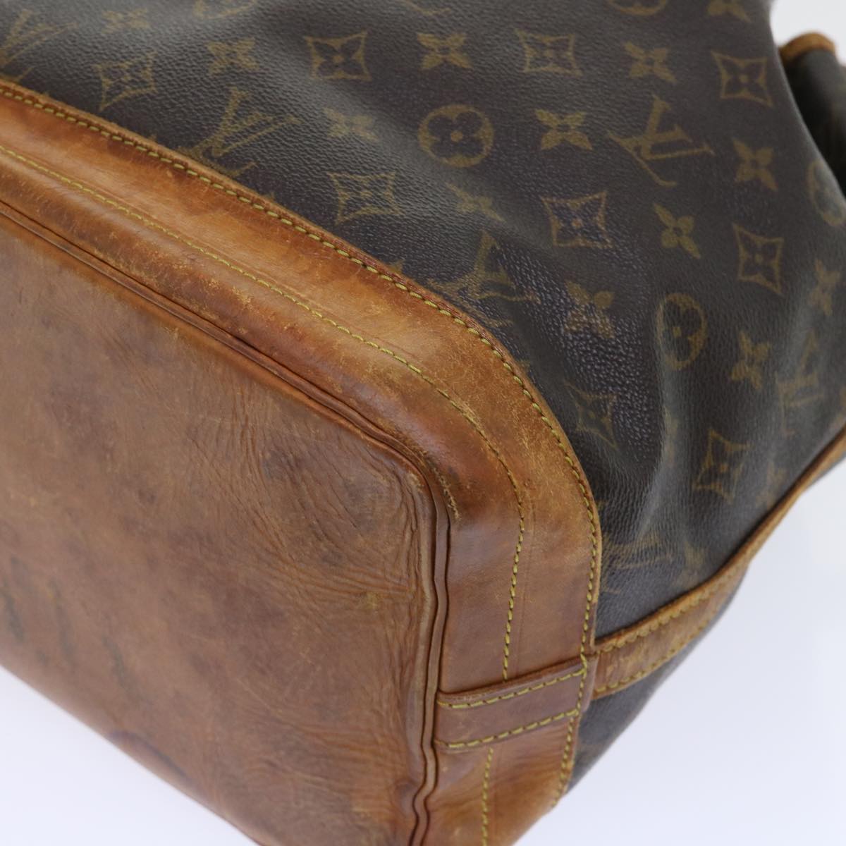 LOUIS VUITTON Monogram Noe Shoulder Bag M42224 LV Auth cl731