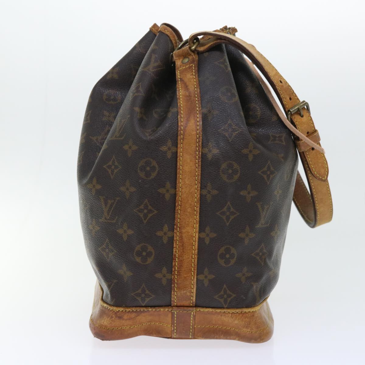 LOUIS VUITTON Monogram Noe Shoulder Bag M42224 LV Auth cl731