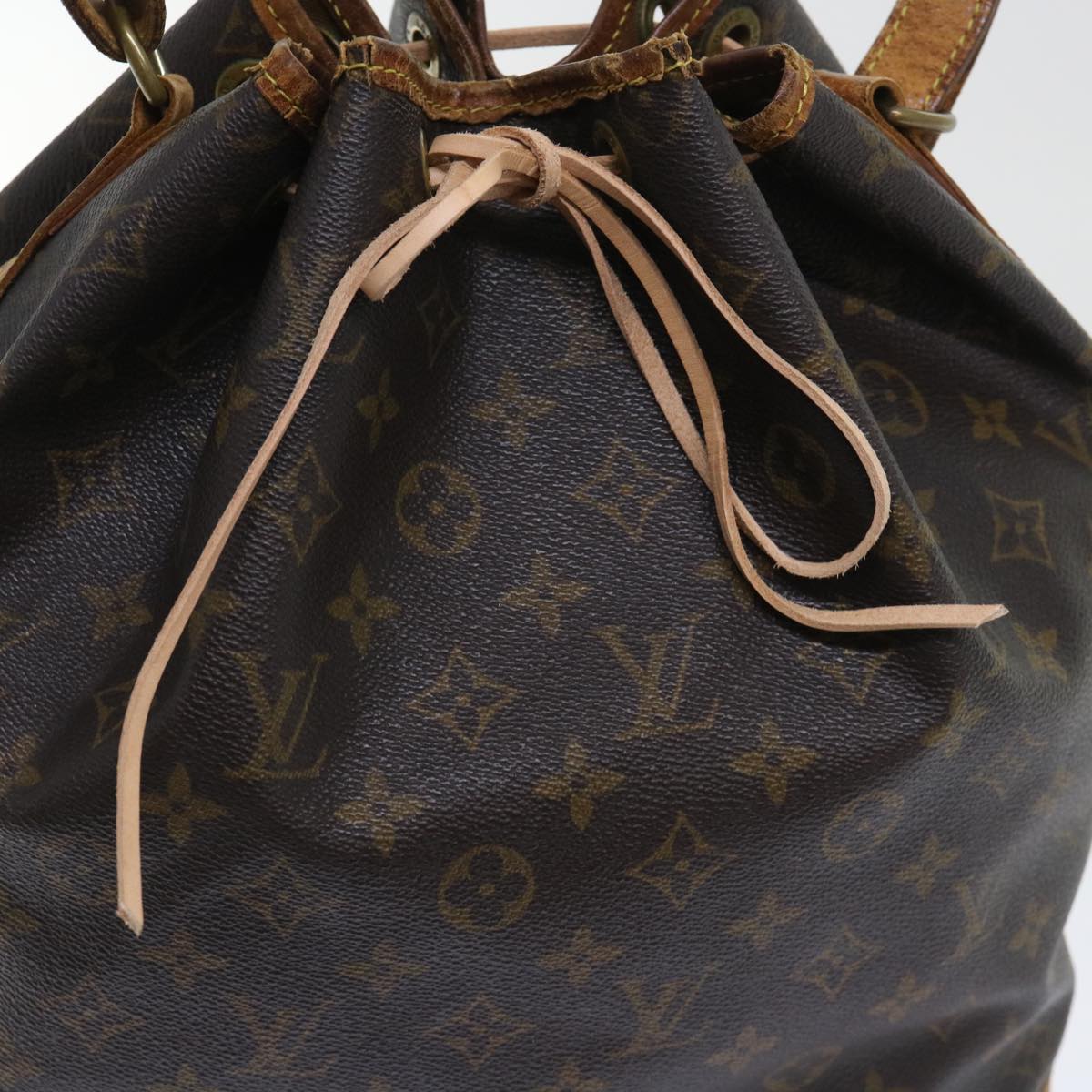 LOUIS VUITTON Monogram Noe Shoulder Bag M42224 LV Auth cl731