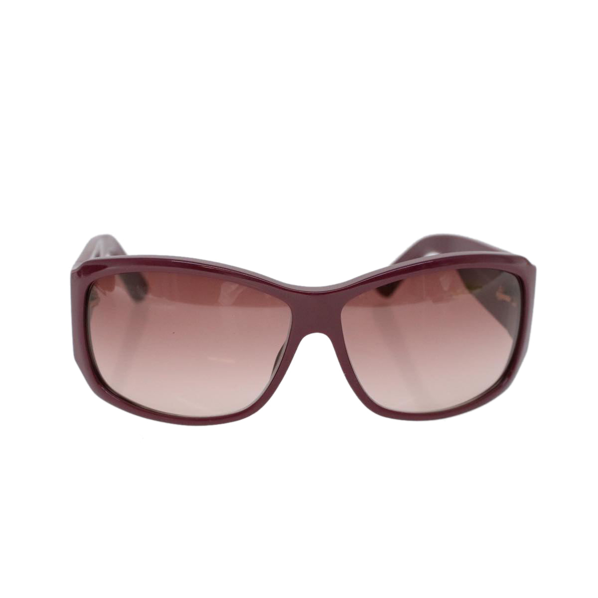 GUCCI Sunglasses Plastic Purple Auth cl742