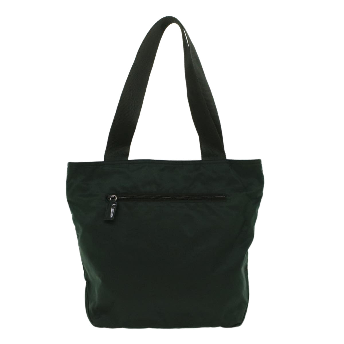 PRADA Tote Bag Nylon Green Auth cl768 - 0