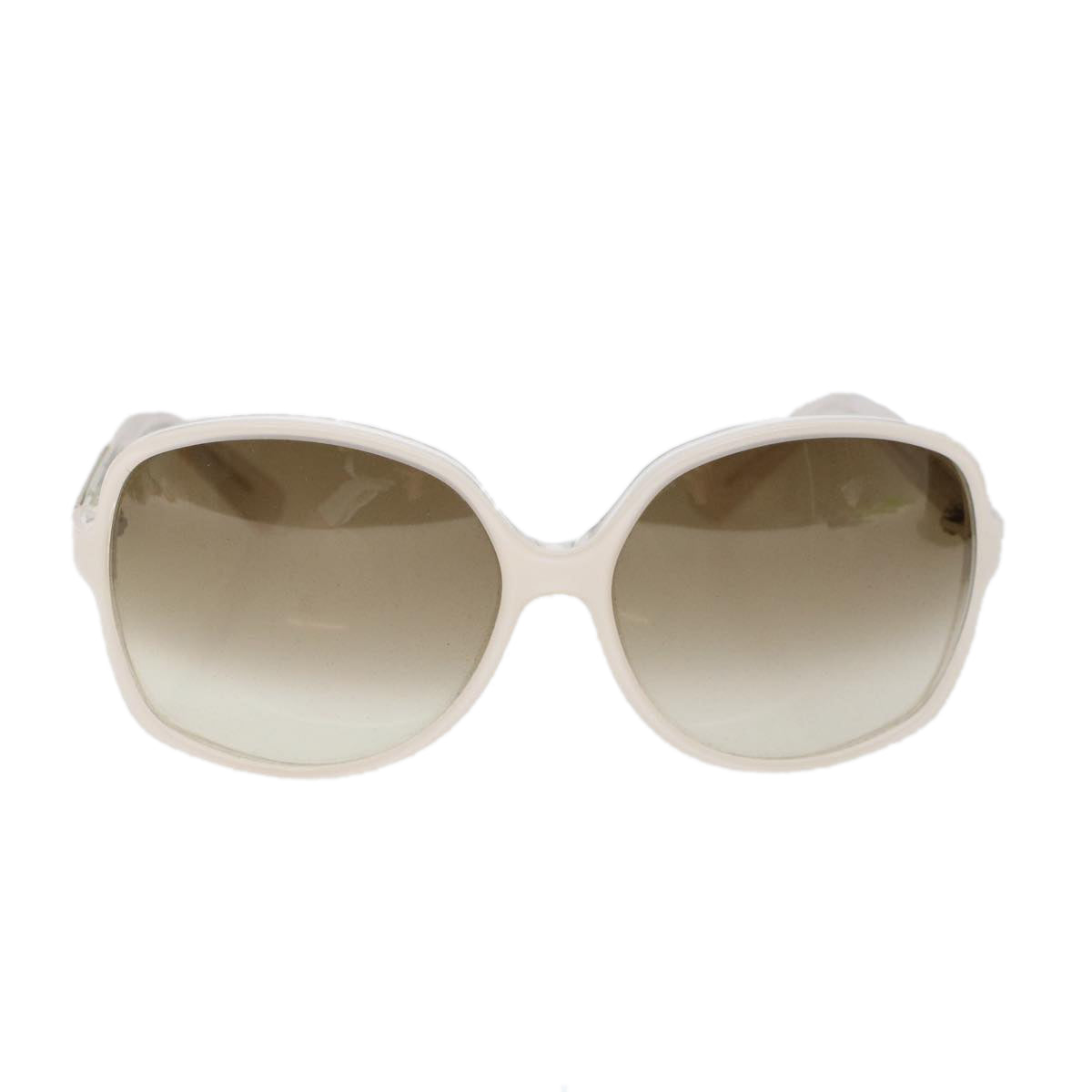 GUCCI Sunglasses Plastic White Auth cl779 - 0