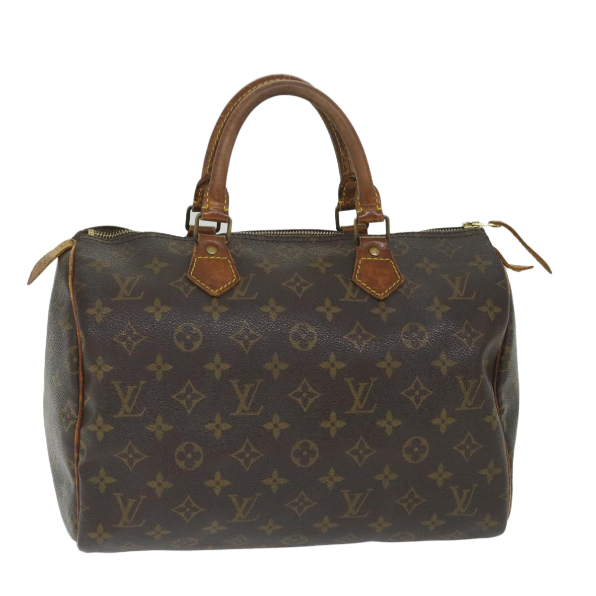 LOUIS VUITTON Monogram Speedy 30 Hand Bag M41526 LV Auth cl788