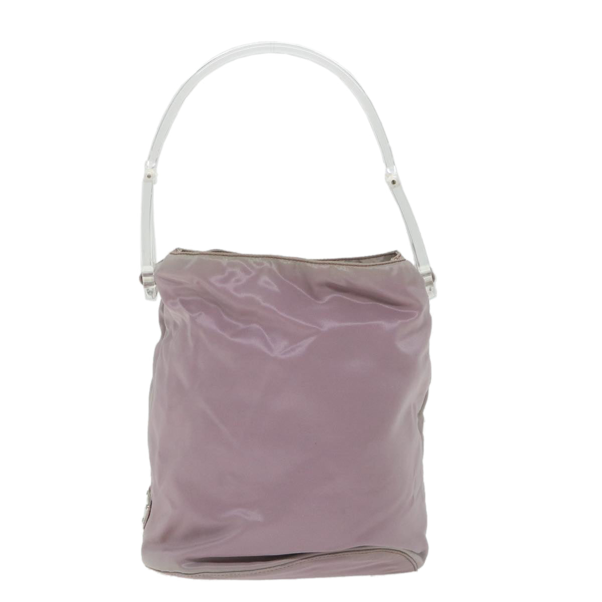 PRADA Hand Bag Nylon Purple Auth cl796