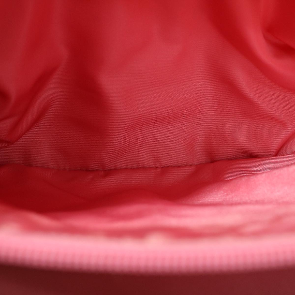 PRADA Hand Bag Nylon Pink Auth cl805