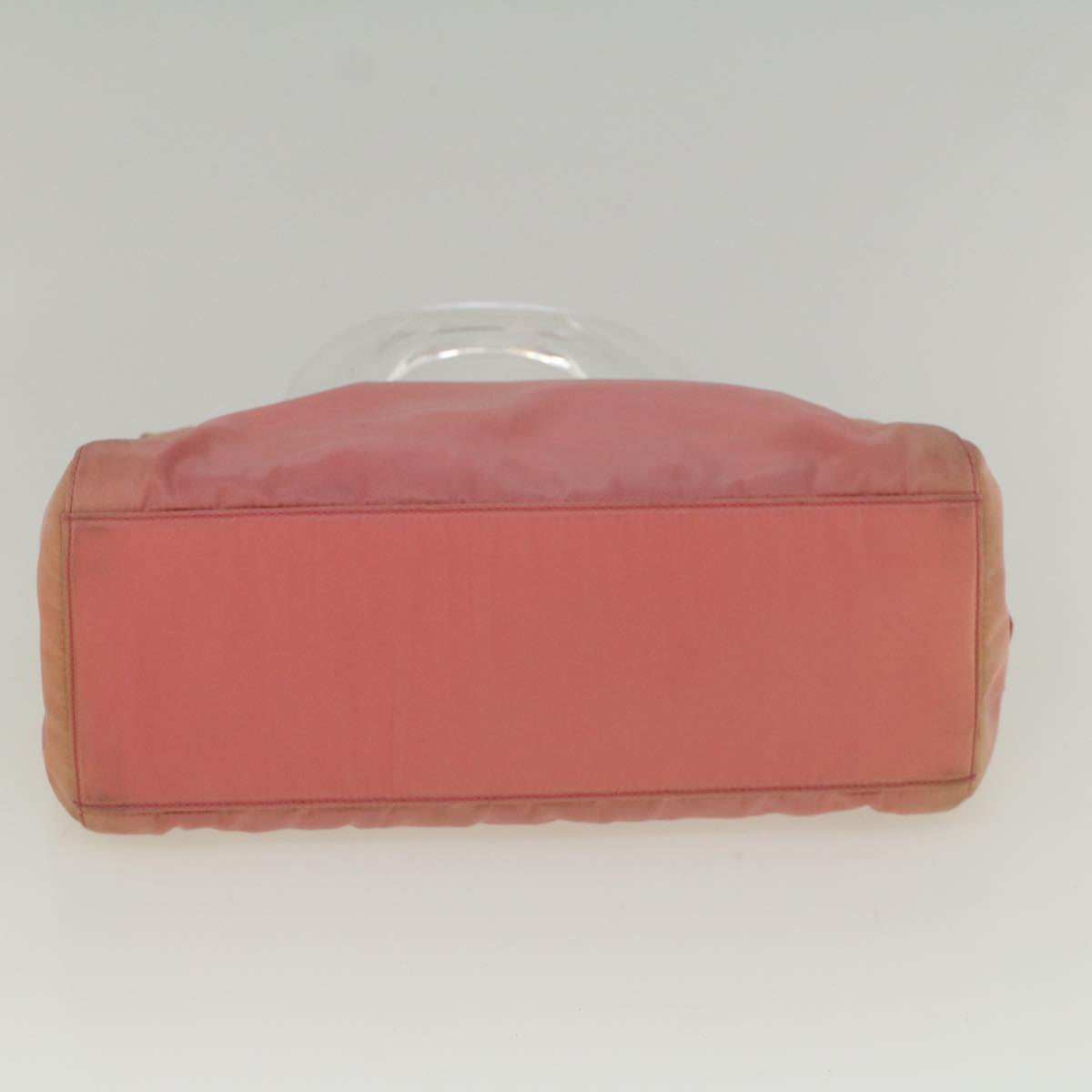 PRADA Hand Bag Nylon Pink Auth cl805