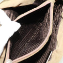 PRADA Hand Bag Nylon Khaki Auth cr603-22